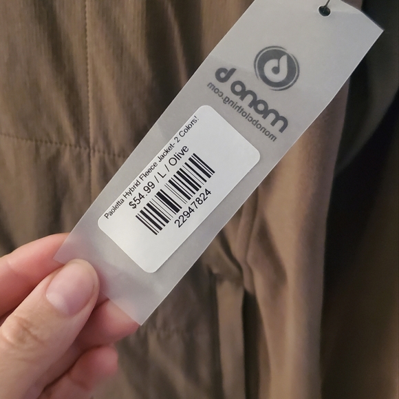 MONO b Olive Spring Coat - Picture 3 of 4